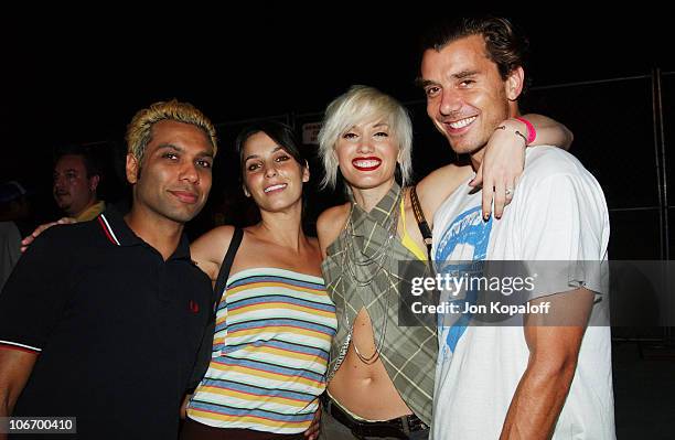 Tony Kanal, Erin Lokitz, Gwen Stefani and Gavin Rossdale *Exclusive*