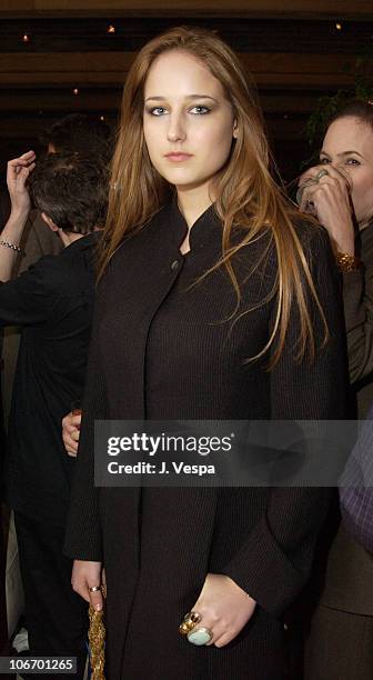 Leelee Sobieski during The 17th Annual IFP/West Independent Spirit Awards - IFC Entertainment After Party at Shutters on the Beach in Santa Monica,...