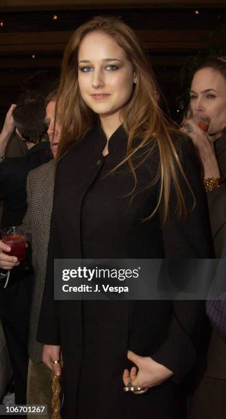 Leelee Sobieski during The 17th Annual IFP/West Independent Spirit Awards - IFC Entertainment After Party at Shutters on the Beach in Santa Monica,...