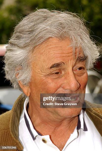 Peter Falk during 3rd Annual Academy of Television Arts & Sciences Foundation Celebrity Golf Classic at Rivera Country Club in Los Angeles,...