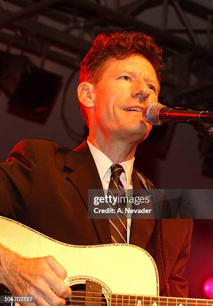 Lyle Lovett in concert during The 22nd Annual Napa Valley Wine Auction "Cirque du Vin: Revelry in the Vineyards" at Meadowood Napa Valley in St....