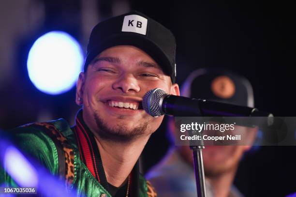 Hilton Honors Members redeem Points for an exclusive performance featuring Kane Brown at Canopy by Hilton Dallas Uptown on November 30, 2018 in...