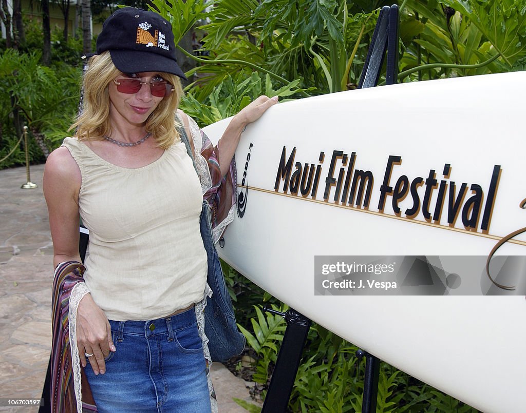 2002 Maui Film Festival - Clint Eastwood Honored with Piper Heidsieck Silversword Award