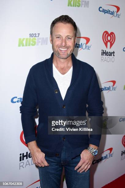 Chris Harrison attends 102.7 KIIS FM's Jingle Ball 2018 Presented by Capital One at The Forum on November 30, 2018 in Inglewood, California.