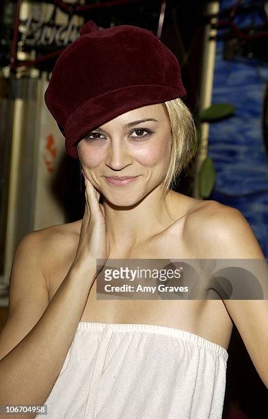 Samaire Armstrong during Surprise Birthday Party for Aaron Paul at Dimples in Burbank, California, United States.
