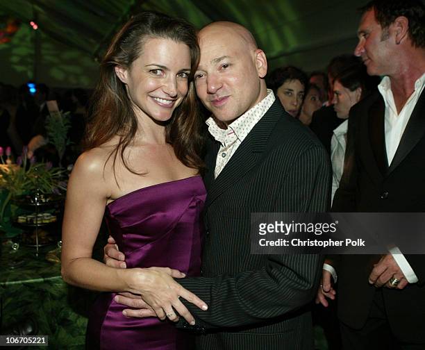 Kristin Davis and Evan Handler during 55th Annual Primetime Emmy Awards - HBO After Party at Pacific Design Center in Los Angeles, California, United...