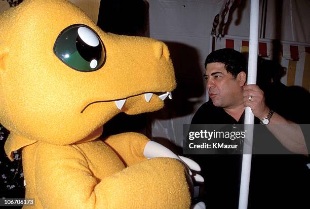 Vincent Pastore during 1999 "Kids for Kids" Carnival Elizabeth Glasser Pediatric Aids Foundation Fundraiser at Industria Studio in New York City, New...