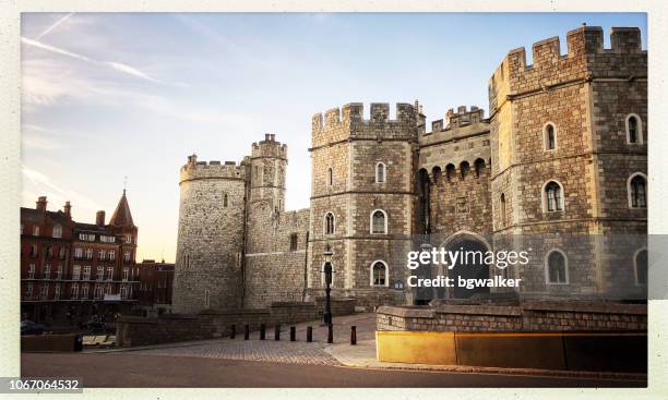 windsor castle - windsor castle uk stock pictures, royalty-free photos & images