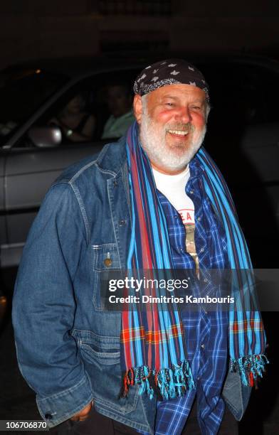 Bruce Weber during Mercedes-Benz Fashion Week Spring Collections 2003 - Ralph Lauren Show - Arrivals at The Cooper-Hewitt National Design Museum in...