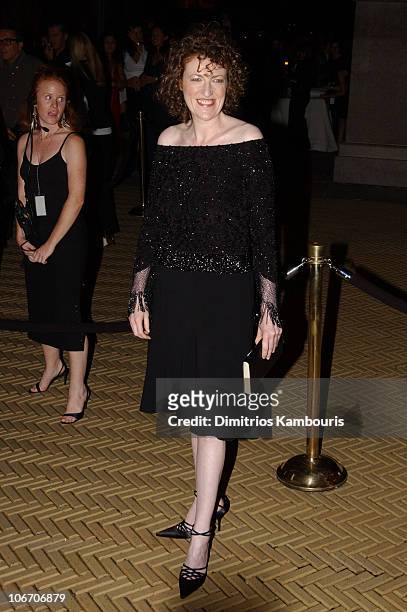 Glenda Bailey during Mercedes-Benz Fashion Week Spring Collections 2003 - Ralph Lauren Show - Arrivals at The Cooper-Hewitt National Design Museum in...