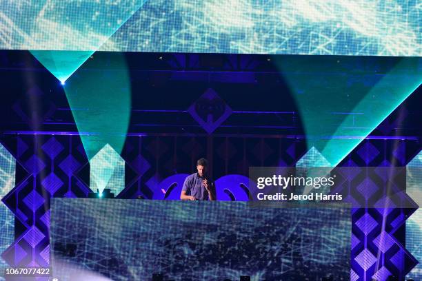Calvin Harris performs at KIIS FM's Jingle Ball 2018 Presented By Capital One at The Forum on November 30, 2018 in Inglewood, California.