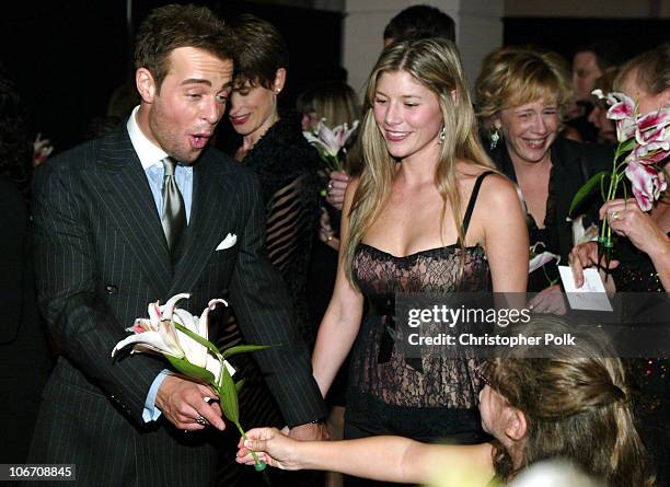 Joey Lawrence and Michelle Vella during The Lili Claire Foundation's 6th Annual Benefit Hosted by Matthew Perry - Red Carpet Arrivals at The Beverly...