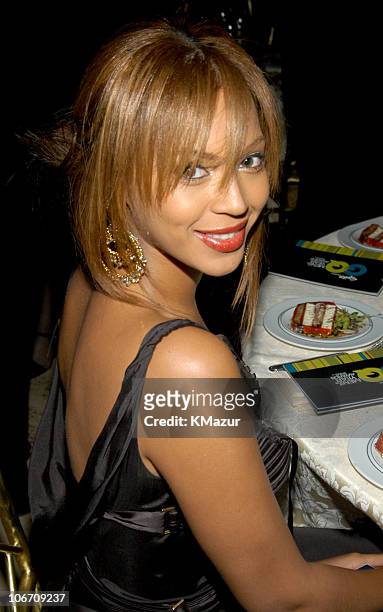 Beyonce Knowles during Spike TV Presents the 2003 GQ Men of the Year Awards - Audience at The Regent Wall Street in New York City, New York, United...