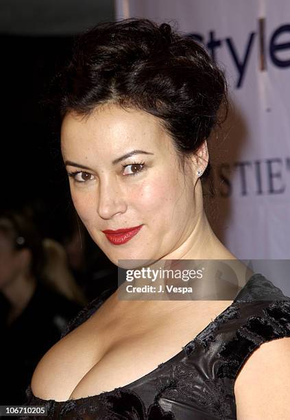 Jennifer Tilly during InStyle Magazine Gala to Celebrate the Release of "Elizabeth Taylor: My Love Affair with Jewelry" at Christie's in New York...