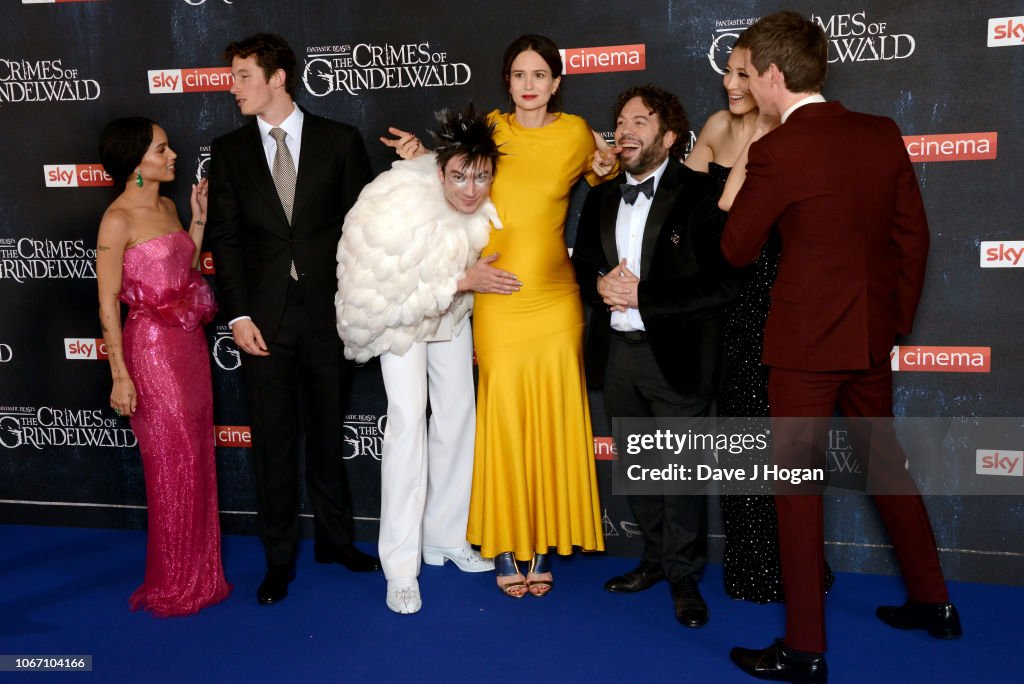 'Fantastic Beasts: The Crimes Of Grindelwald' - UK Premiere - VIP Arrivals