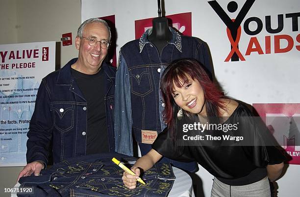 Robert D. Haas, Chairman, Levi Strauss & Co., and SuChin Pak