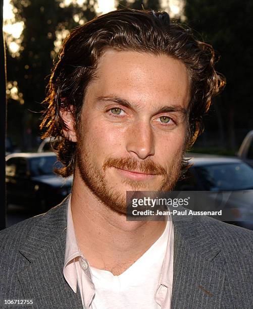 Oliver Hudson during Anne Hathaway, Oliver Hudson and Anson Mount Host Fundraiser for Defense for Children International Hosted by LA Confidential at...