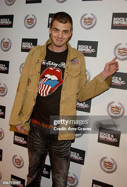 Jake Sumner during 2003 Smashbox Fashion Week Los Angeles - House of Field and Rock & Republic - Arrivals at Smashbox in Culver City, California,...