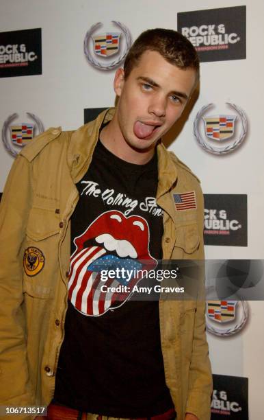 Jake Sumner during 2003 Smashbox Fashion Week Los Angeles - House of Field and Rock & Republic - Arrivals at Smashbox in Culver City, California,...