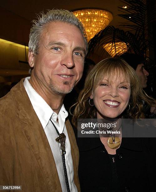 Neil Giraldo and Pat Benatar during Lili Claire Foundation's 5th Annual "Helping Kids Fly Higher" Benefit at Beverly Hilton Hotel in Beverly Hills,...