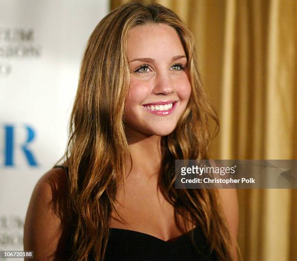 Amanda Bynes during The Museum Of Television & Radio To Honor CBS News's Dan Rather And Friends Producing Team at The Beverly Hills Hotel in Beverly...