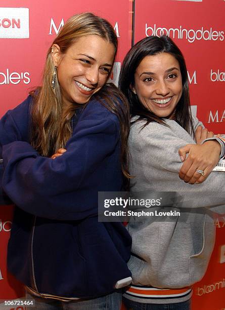 Charlotte Ronson and Shoshanna Lonstein during Maxim Magazine and Bloomingdale's Celebrate The Launch of Charlotte Ronson's New Clothing Line For Men...