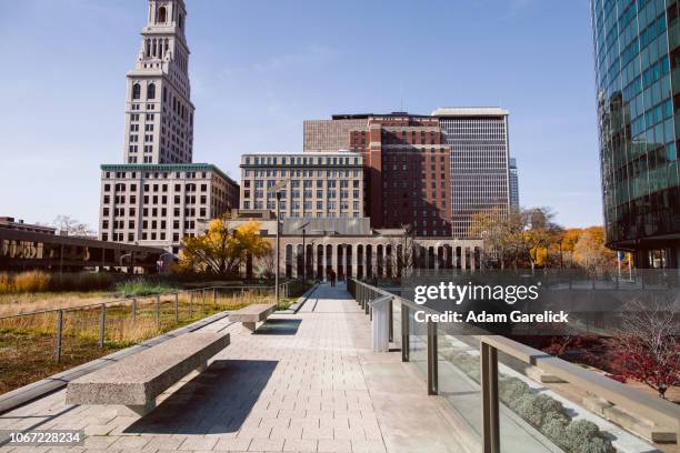 hartford cityscape - hartford connecticut stock pictures, royalty-free photos & images