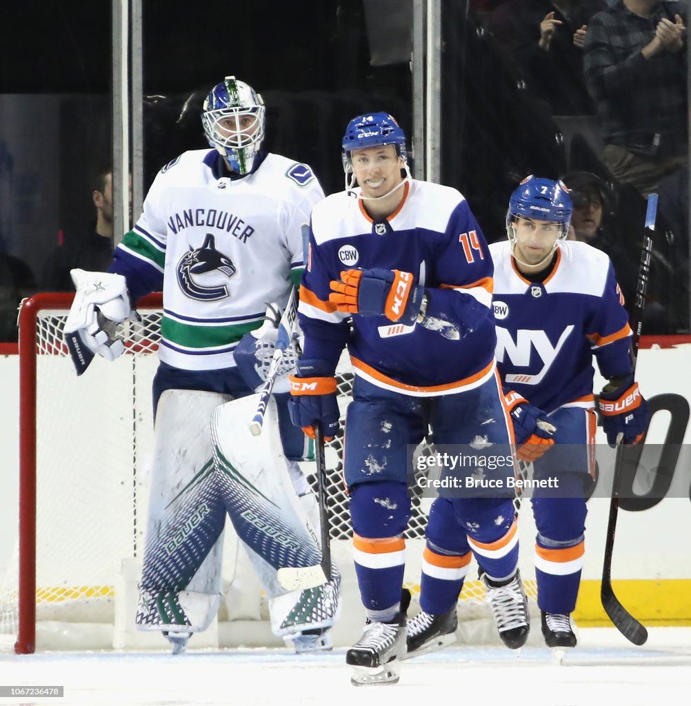 Vancouver Canucks v New York Islanders