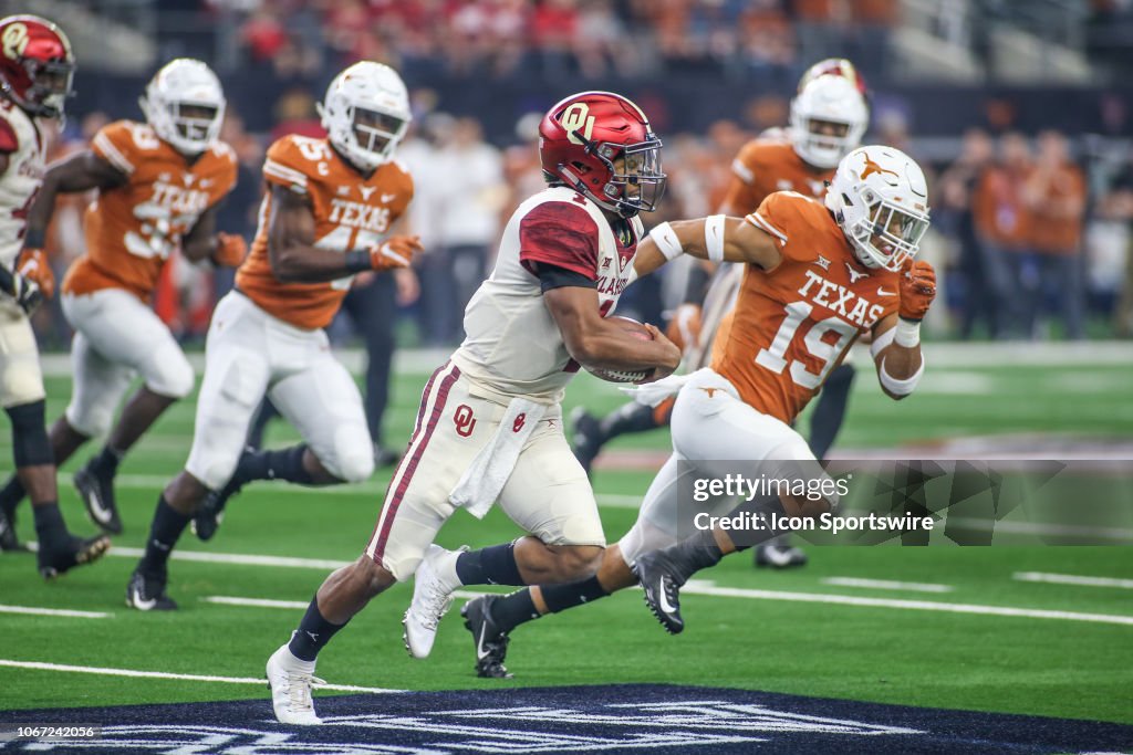 COLLEGE FOOTBALL: DEC 01 Big 12 Championship Game - Oklahoma v Texas