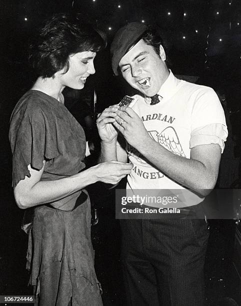 Curtis Sliwa and Lisa Sliwa during Re-Opening of Studio 54 Gala at Studio 54 in New York City, New York, United States.