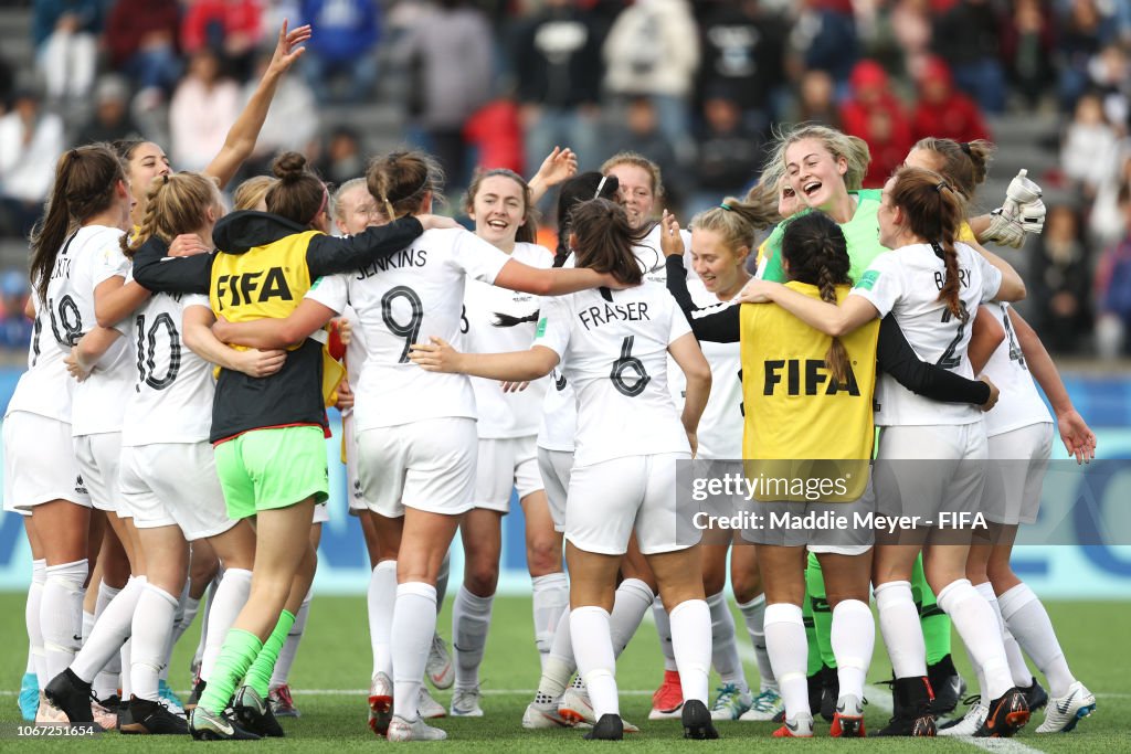 New Zealand v Canada - FIFA U-17 Women's World Cup Uruguay 2018 3rd Place