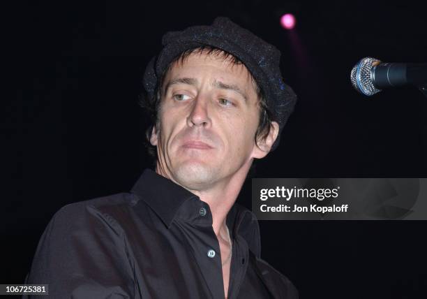 Izzy Stradlin during DKNY Presents Vanity Fair "In Concert" To Benefit Step Up Women's Network - Concert at Avalon Hollywood in Hollywood,...