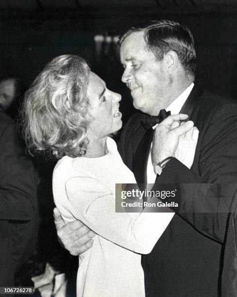 Ethel Kennedy & George Stevens Jr. During The 4th Annual Ski Ball at Waldorf Astoria Hotel in New York City, New York, United States.