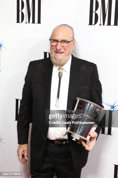 Icon Steve Cropper attends the 66th Annual BMI Country Awards at BMI on November 13, 2018 in Nashville, Tennessee.