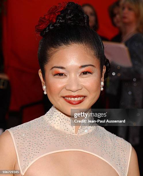 Keiko Agena during The 30th Annual People's Choice Awards - Arrivals at Pasadena Civic Auditorium in Pasadena, California, United States.