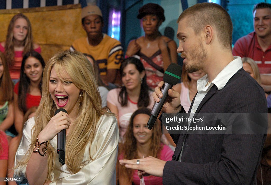 Hilary Duff and Chad Michael Murray during Hilary Duff, Chad Michael