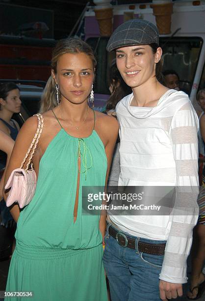 Charlotte Ronson and Amanda Moore during Charlotte Ronson and Lucky Magazine Celebrate The Grand Opening of The New C. Ronson Store at C. Ronson...