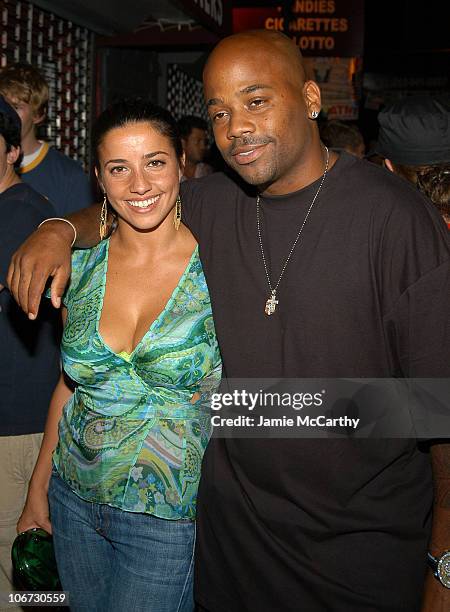 Shoshanna Lonstein Gruss and Damon Dash during Charlotte Ronson and Lucky Magazine Celebrate The Grand Opening of The New C. Ronson Store at C....