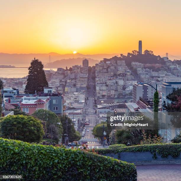 wake up - lombard street san francisco stock pictures, royalty-free photos & images