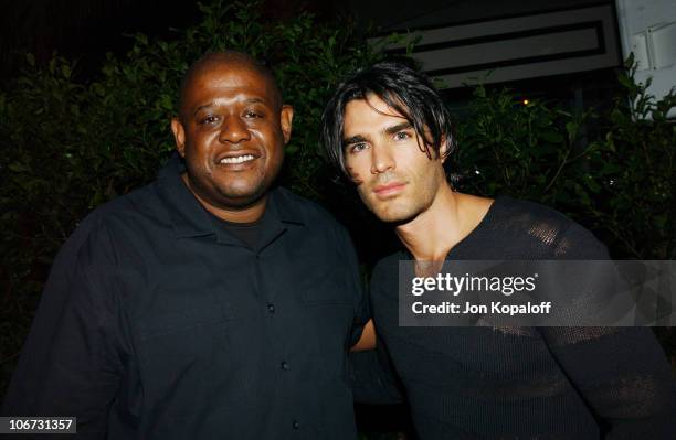 Forest Whitaker and Eduardo Verastegui *Exclusive*