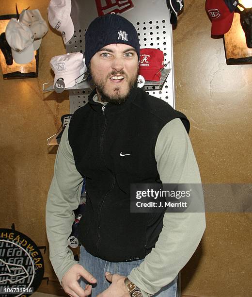 Kerr Smith in New Era Caps during Hot House at The Sundance Film Festival 2004 - Day 1 at Deer Valley Private Residence in Deer Valley, Utah, United...