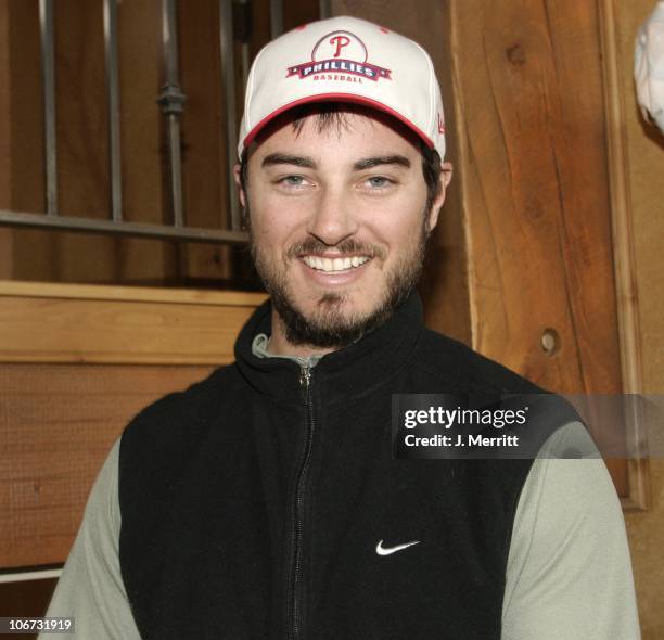 Kerr Smith in New Era Caps during Hot House at The Sundance Film Festival 2004 - Day 1 at Deer Valley Private Residence in Deer Valley, Utah, United...