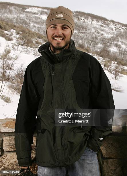 Kerr Smith in The North Face during Hot House at The Sundance Film Festival 2004 - Day 1 at Deer Valley Private Residence in Deer Valley, Utah,...