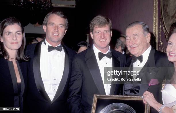 Bobby Kennedy, Mary Richardson, Patrick Kennedy, and Sirio Maccioni