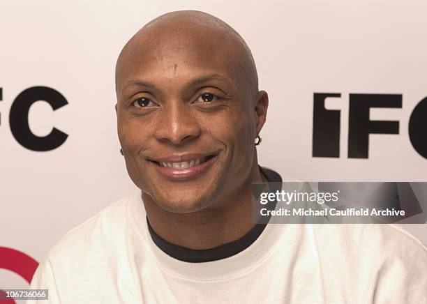 Eddie George during 2004 Sundance Film Festival - IFC and Target Party - Portrait Gallery at The River Horse in Park City, Utah, United States.