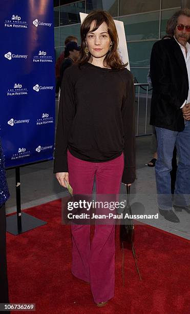 Natasha Gregson Wagner during World Premiere of "Mayor Of The Sunset Strip" at the 2003 IFP Los Angeles Film Festival - Arrivals at Arclight Cinerama...