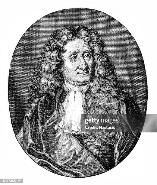 ilustrações de stock, clip art, desenhos animados e ícones de jean de la fontaine (1621–1695), french poet - jean de la fontaine