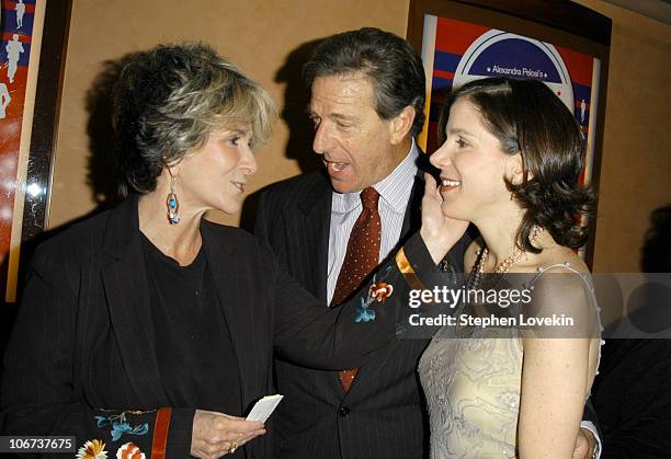 President of HBO Documentaries and Family Sheila Nevins, Paul Pelosi, and Director Alexandra Pelosi