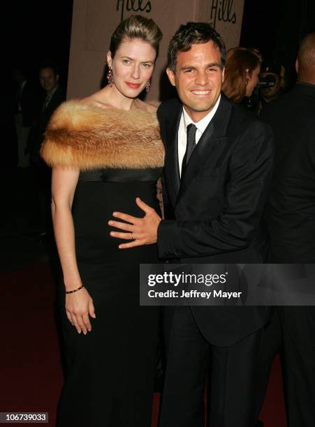 Mark Ruffalo and wife Sunrise Ruffalo during The 12th Annual Diversity Awards Honoring Diversity in Television and the Cinematic Arts - Arrivals at...