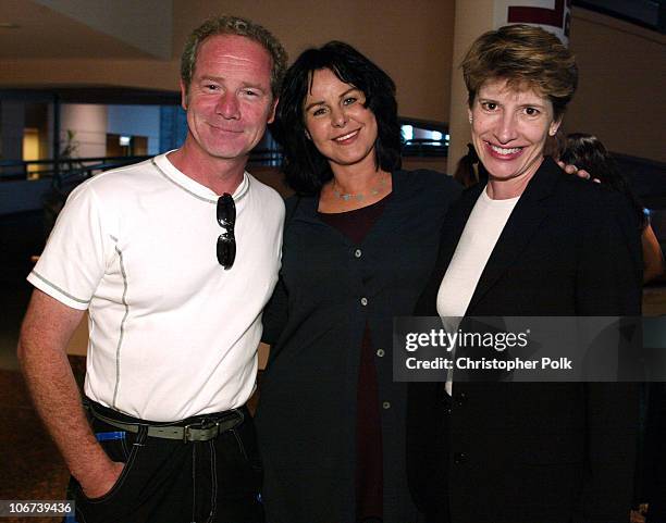 Peter Mullan, Mavis Leno and Kathy Spillar *Exclusive*